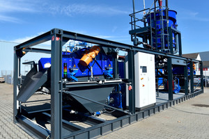 3	Catfish compact plant equipped with MAB Hydrosort for processing river and harbour sediment 