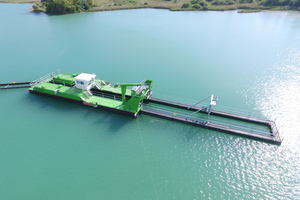  1	Use of a suction dredger from Dredgers &amp; Pumps in the gravel plant of HBM GmbH in Hagenbach/Germany  