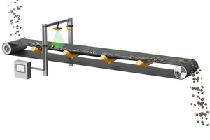  1	Using 2D radar and ultrasonic technologies, Conti Load Sense scans the material and the conveyor belt from different angles 