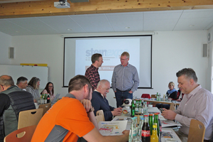  <div class="bildtext">	On 27 and 28 April 2022, long-standing steinexpo supporters met for the traditional old exhibitors’ meeting in Homberg/Ohm</div> 