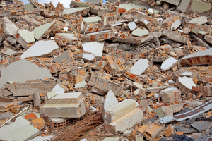  1	The construction industry generates paramount quantities of waste 