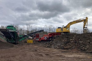  3 With mobile crushing and screening plants, Lehnen also processes construction waste into high-quality recycling material directly on the 
&nbsp; respective company premises or at the site of the construction project 