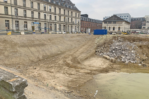  2	Demolition area in the 14th Paris District where part of the Saint-Vincent-de-Paul Hospital once stood 