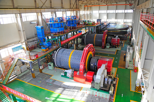  12	Processing line at the Sunite Jinxi gold mine 