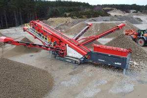  1	QA452 – the latest evolution of the Sandvik QA Series products and 3-deck Doublescreen technology 