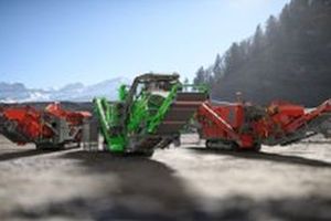  View three different GIPO impact crushers at BAUMA 