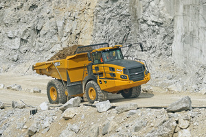  1	The Bell B45E 4x4 with a 41-tonne payload is specifically targeted at small and medium-sized extraction operations 