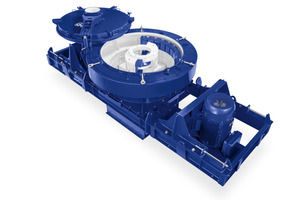  4	Mit dem Rotorschleuderbecher von BHS-Sonthofen können Mineralstoffe zerkleinert und veredelt werden 