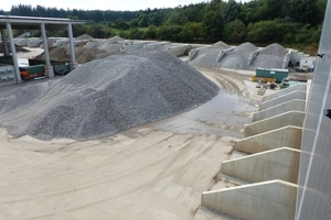  Storage bunker with prepared material 