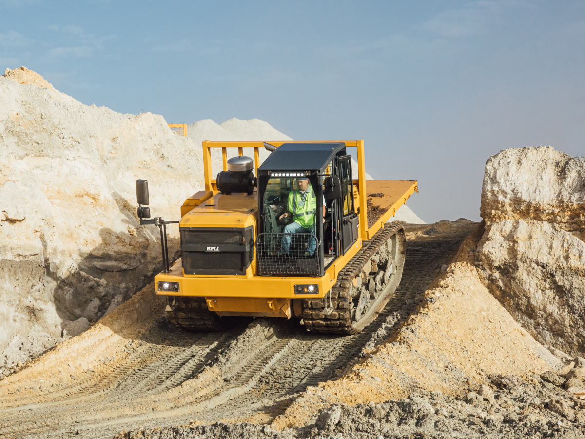 bauma to mark Bell Tracked Carrier’s European debut - Mineral Processing