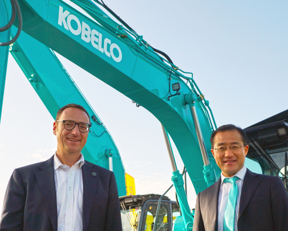 Kobelco auf der bauma Erfolg auf ganzer Breite Aufbereitungstechnik