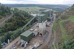  1	Blick auf die neue Nasstrennanlage NTA 2.0 im Hartsteinwerk Loja 