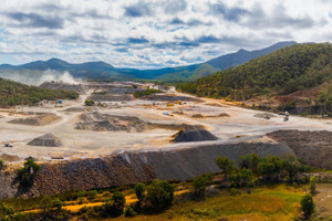  1	Blick auf die Mine Mount Carbine, nordwestlich von Cairns in der Region Far North Queensland in Australien 