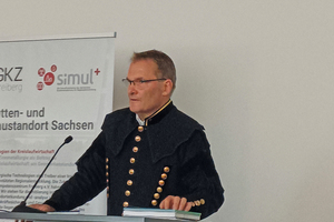  Dr. Wolfgang Reimer during the welcoming speech 