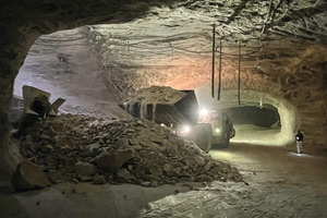  Underground tour of the potash mine 