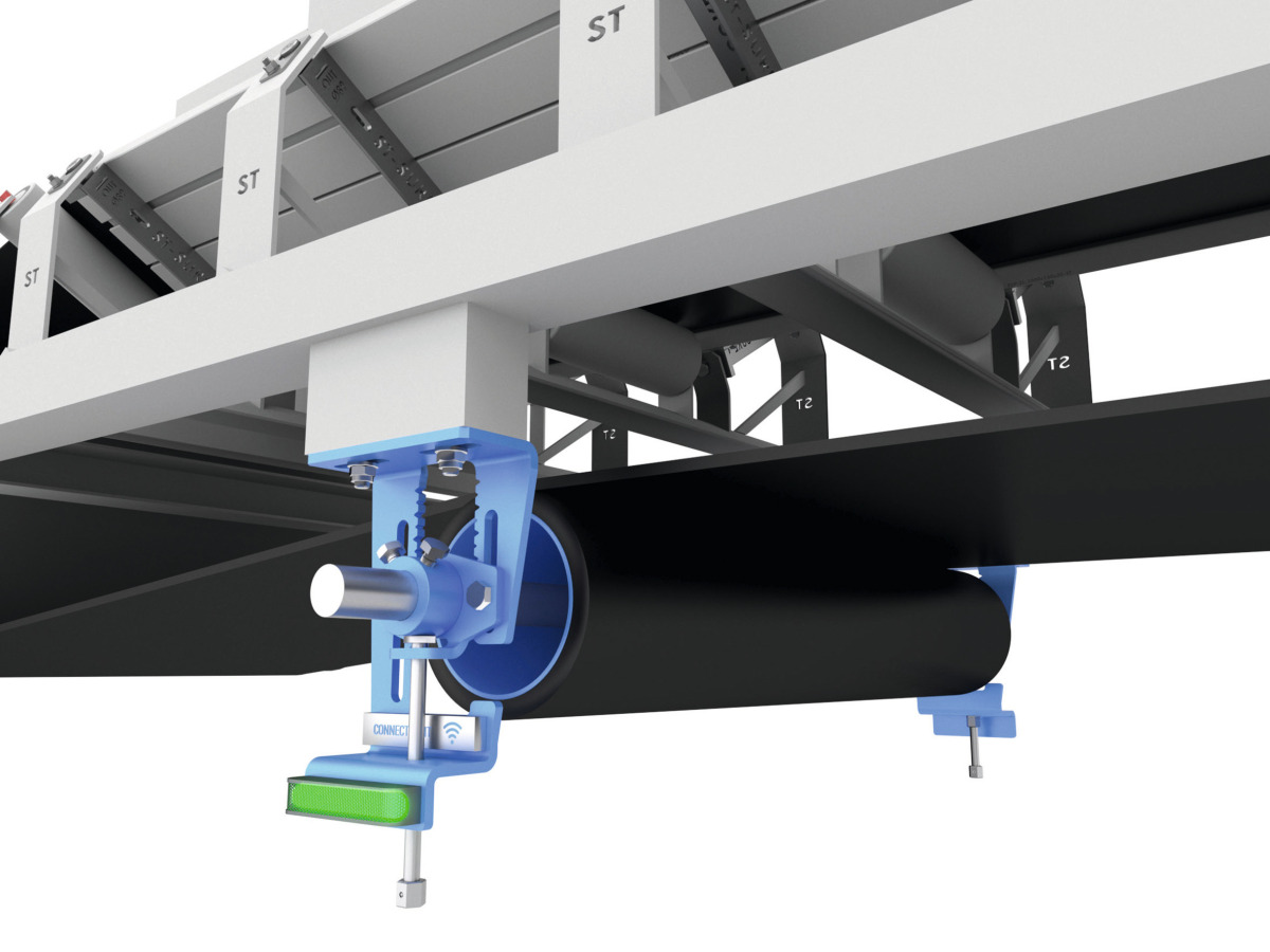 “All inclusive” conveyor belts with builtin condition monitoring
