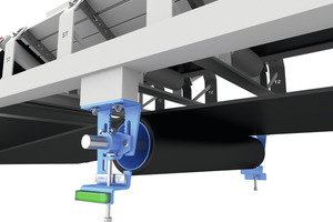  3	The e-PrimeTracker enables the integration of belt conveyors into preventive maintenance systems. In addition to belt misalignment, it also detects damage to the conveyor belt, for example. Data transmission takes place via radio 