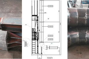  4	Welding and steelworks of ducts and support structures 