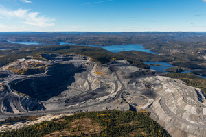  13	Lac Tio ilmenite mine 