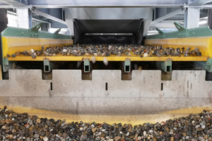 3	View inside the soil washing plant 