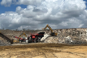  2	To process their aggregates, Colorado Materials have been operating Sandvik jaw crushers in a stationary application for a number of years 