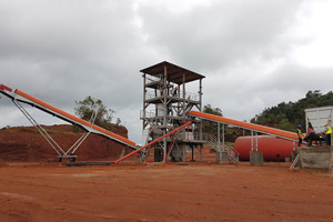  8	With this AKW A+V bauxite washing plant, up to 50&nbsp;% resp. 100&nbsp;t/h of valuable materials can be recovered after processing and classification through its upstream classifier AKA-SIZER. Thus, increasing the total yield from 50&nbsp;% to 75&nbsp;% 