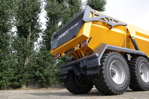  TandemDumper TD 240, Heck-Ansicht 