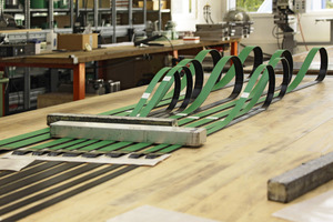  2	Production of drive belts for power transmission 