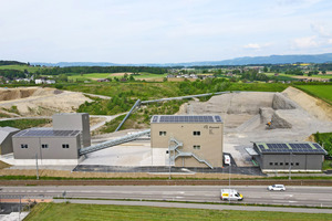  General view of Ballwil gravel plant 