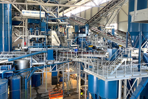 2	Frei Fördertechnik AG built the wet-mechanical processing plant, which recycles a wide range of residues from the construction industry  