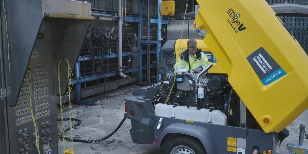Atlas Copco puts its portable air compressors through the ultimate four