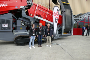  The two owners Claudia Gisler (left) and Sabine Arnold-Gisler and CEO Kari Gasser 