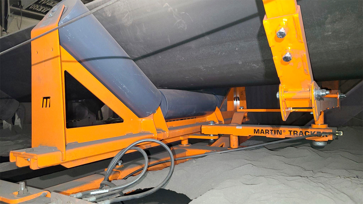 Conveyor belt tracker improves production and safety - AT Minerals