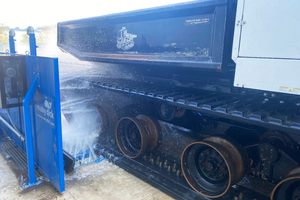  3	A special nozzle arrangement achieves an effective washing result 