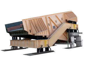  1	Manufactured with Hardox® steel perforated plates and grizzly bars for a large Brazilian iron ore operation, the Niagara XL-Class vibrating grizzly screen boasts a capacity of 8000&nbsp;t/h and a cut size of 200&nbsp;mm 