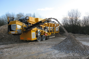  2	Star screen 3-mtbc with bar screen in the production of stabilised soil 