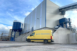  1	The new wet-mechanical processing plant is the central collection point for mineral waste from the canton of Thurgau  