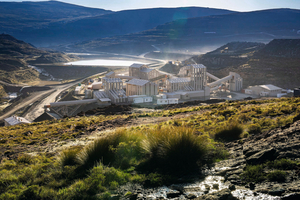  1	Die Mothae-Mine liegt in den Maluti Mountains in Lesotho  