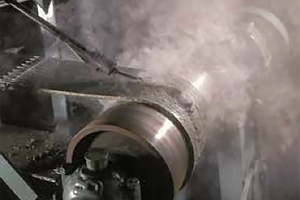  4	Friction heat between rolling components can be extreme enough to light both the material and belt 
