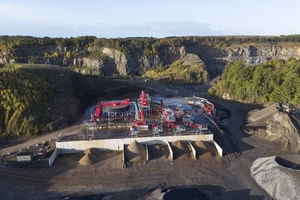  1	CDE designed and engineered a solution to support Swedish company Swerock in processing historic quarry waste stockpiles of overburden material at its quarry in Blentarp 