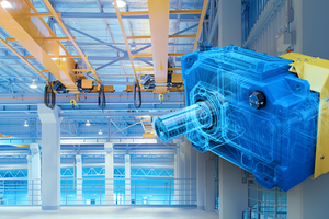  3	Overhead cranes are one of many typical applications ideally driven by Flender One gearboxes  