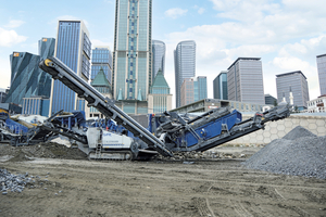  1	Kleemann crushing and screening plants in the Istanbul Financial Centre 