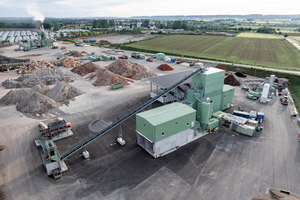  The highlight of the site is a state-of-the-art mineral washing plant, which can be used to process mineral waste such as soil and old gravel 