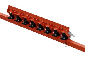  1	A latch pin releases the cartridge from the mainframe allowing cartridge removal and replacement 