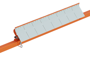  2	Deflector shields usher carryback into the discharge chute to prevent fouling the mainframe for easier maintenance 
