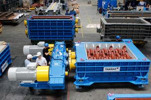  3	A TAKRAF X-TREME Class Sizer being assembled in the TAKRAF Product&nbsp;&amp; Service Center in Lauchhammer/Germany &nbsp; 