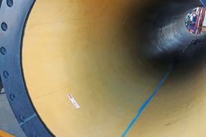  3	Pipe lining with REMALINE 35 