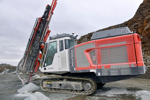  4	Months of successful work with this CT67 top hammer curved thread system: Sandvik Pantera DP1500i at BAG in Stockhausen 