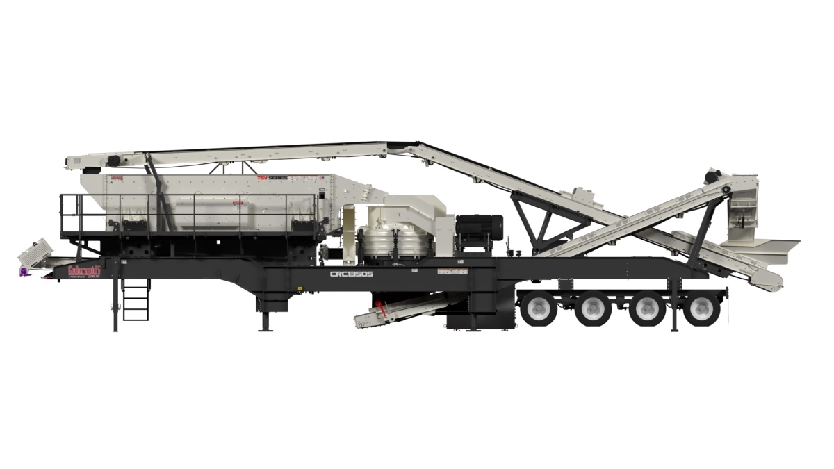 New CRC1350S Closed Circuit Cone Crusher and Screen Plant - AT Minerals