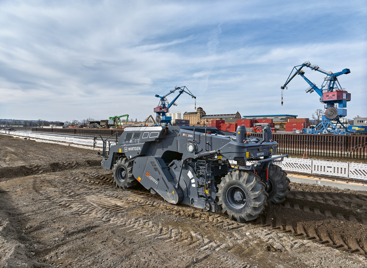 Rock Crusher WRC 240i speeds up recycling project for new trailer port ...